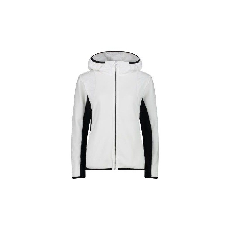 Giacca con cappuccio in pile Arctic Fleece da donna cmp