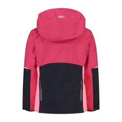 Giacca da sci color block in twill da bambina cmp