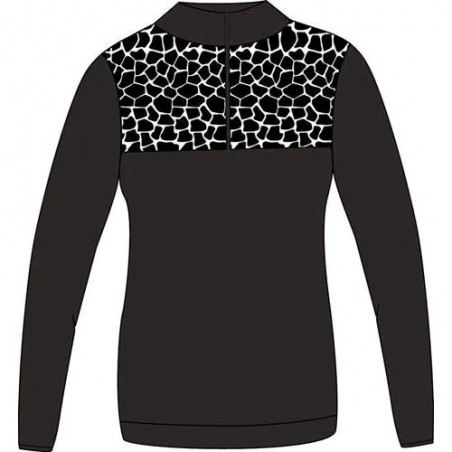 MAGLIA PILE DONNA CON ZIP BRUGI