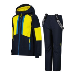 Completo sci bambino giacca e pantaloni cmp