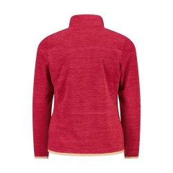 Pile mezza zip bambina mèlange