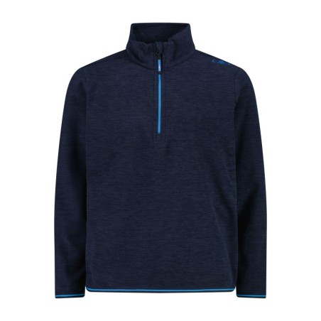 Pile mezza zip bambino mélange cmp