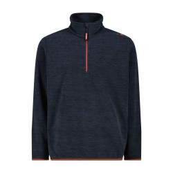 Pile mezza zip bambino mélange cmp