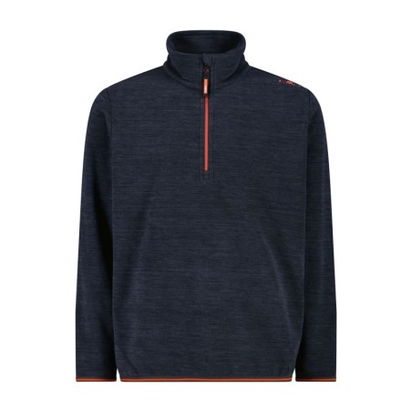 Pile mezza zip bambino mélange cmp