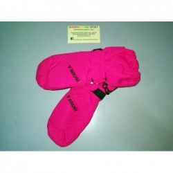 Guanti neve bambina a manopola impermeabili idropellente antivento Brugi YK1I
